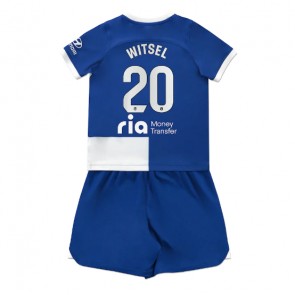 Atletico Madrid Axel Witsel #20 Replika Babytøj Udebanesæt Børn 2023-24 Kortærmet (+ Korte bukser)
